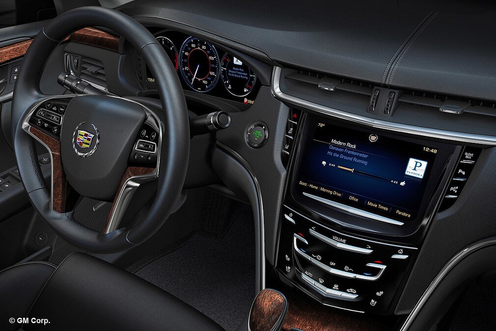 Cadillac CUE-Bedienkonzept