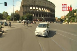 Mit dem VW Up in Rom