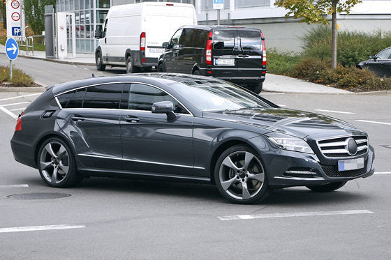 Erlkönig Mercedes CLS Shooting Brake
