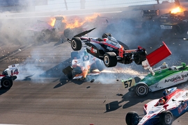 Tödlicher Indycar-Unfall
