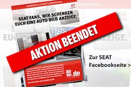SEAT bringt Ihr Auto in die AUTO BILD