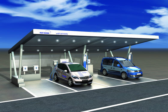 TÜV Nord Solartankstelle E-Station