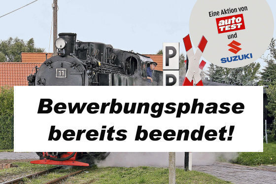 Partneraktion: Einmal Lokführer bei der Suzuki Dampflokfahrt