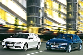 Audi A4 BMW 3er