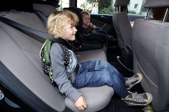 ADAC: Viele Kinder zu schlecht gesichert