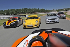 9ff/Mazda/Hirsch/KTM/Schnitzer: Vergleich