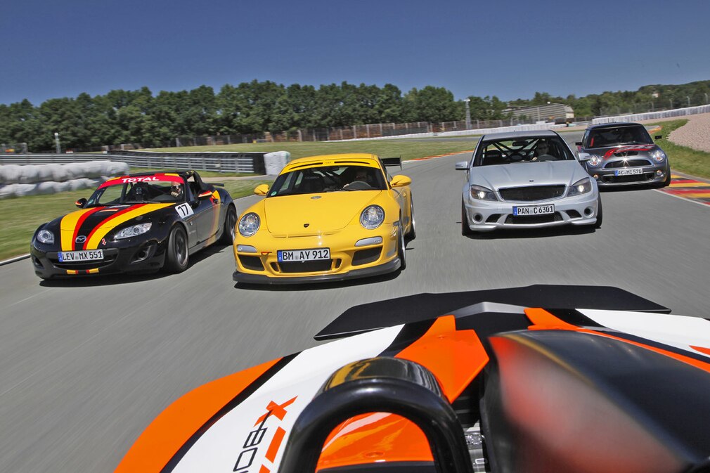 9ff/Mazda/Hirsch/KTM/Schnitzer: Vergleich