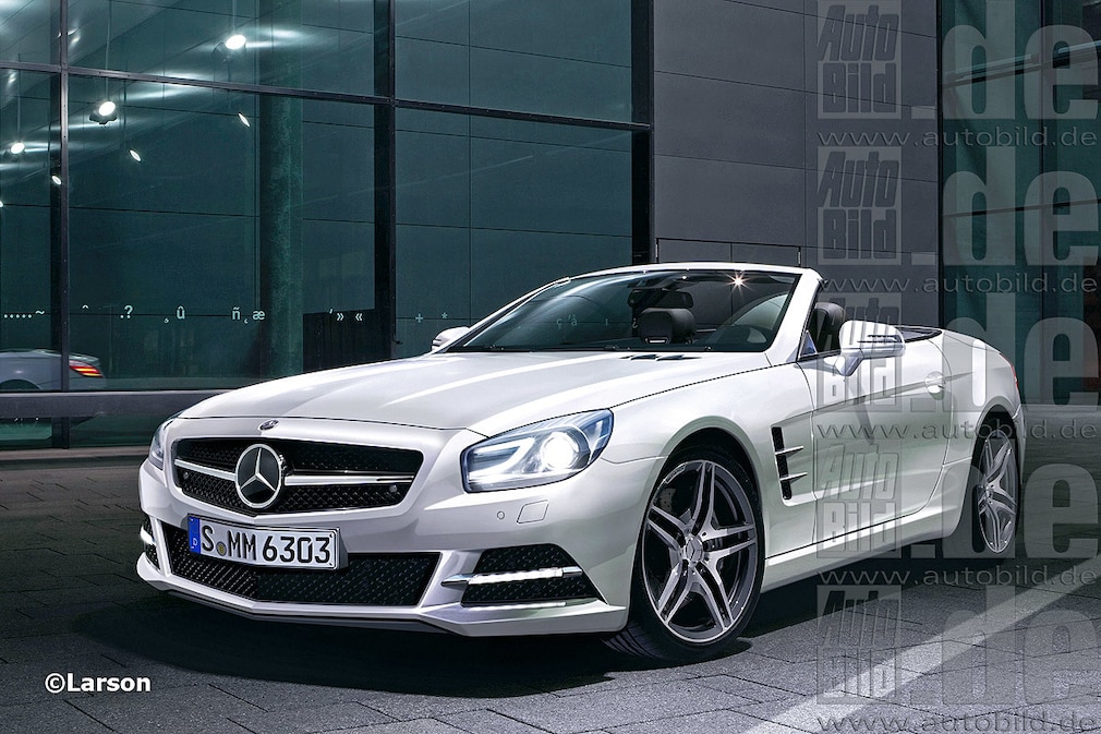 Mercedes SL Illustration