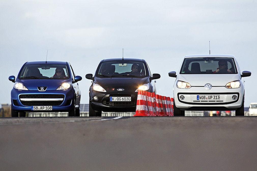 Ford Ka Peugeot 107 VW Up