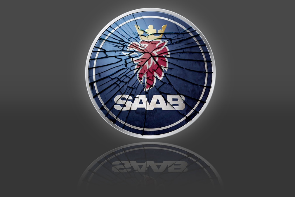Saab Logo kaputt