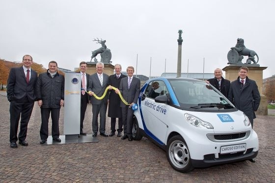 Projekt car2go in Stuttgart