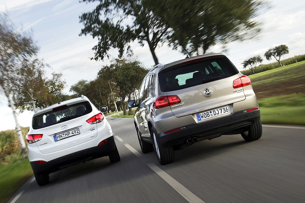 Hyundai ix35 VW Tiguan