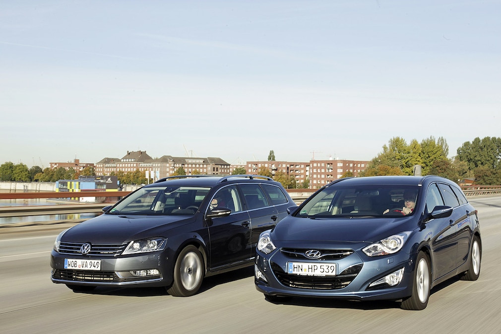 VW Passat Variant 2.0 TDI BMT Hyundai i40 1.7 CRDi