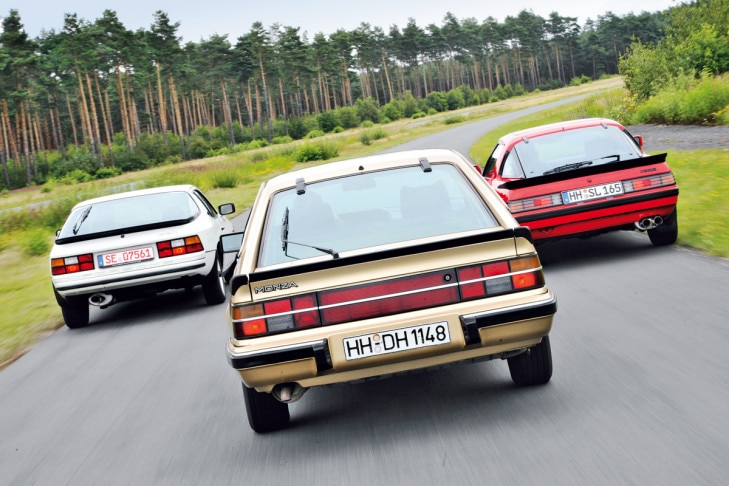 Porsche 924 Opel Monza Mazda RX-7