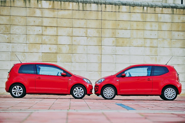 Seat Mii, VW Up