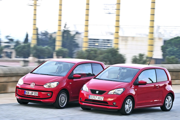 Seat Mii, VW Up