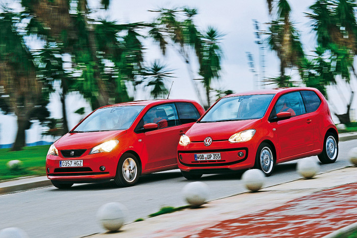 Seat Mii, VW Up