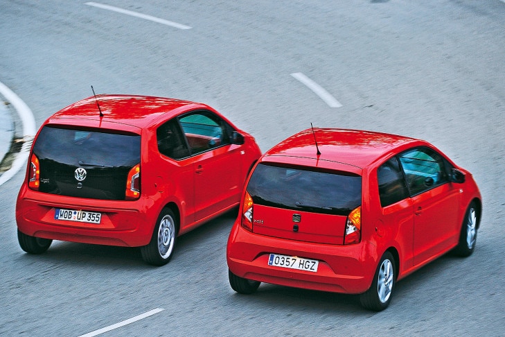 Seat Mii, VW Up