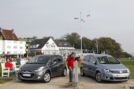 Hyundai ix20 VW Golf Plus