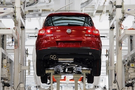 Produktion des Volkswagen VW Tiguan in Wolfsburg
