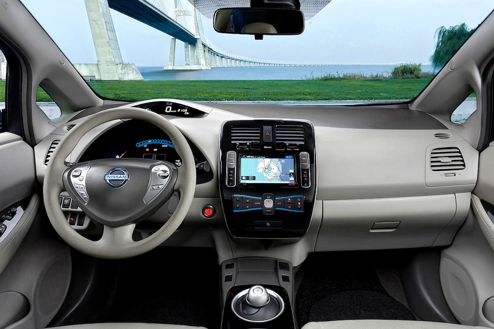 Nissan Leaf: Elektrischer Leisetreter mit Jet-GerÃ¤uschen