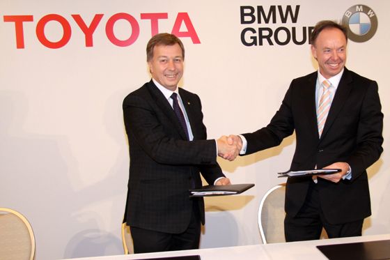 BMW und Toyota planen Zusammenarbeit BMW und Toyota planen Zusammenarbeit
