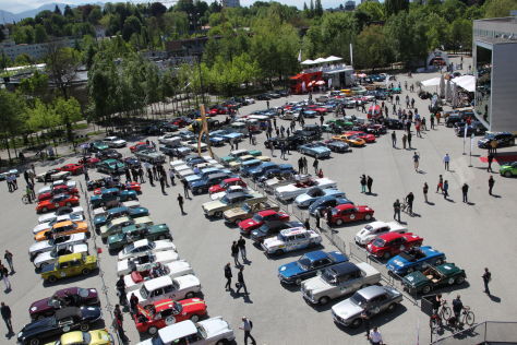 Buntes Teilnehmerfeld: Zugelassen sind Autos bis Erstzulassung 1990.
