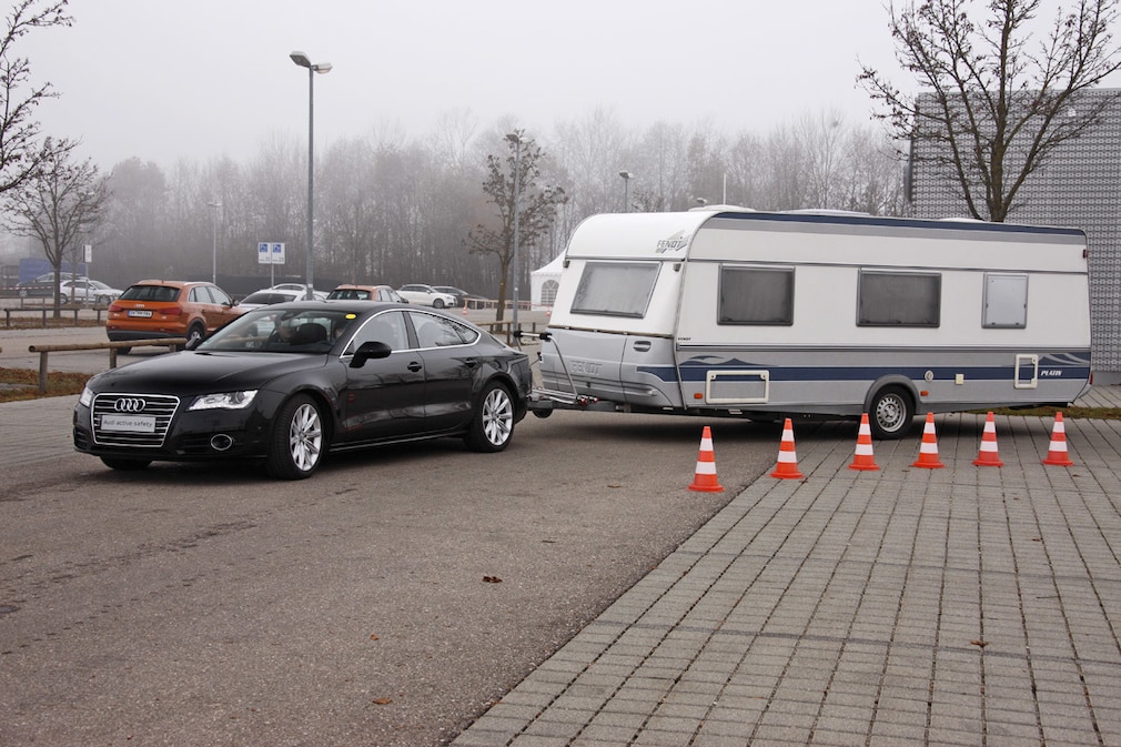Einparkautomatik für Gespanne