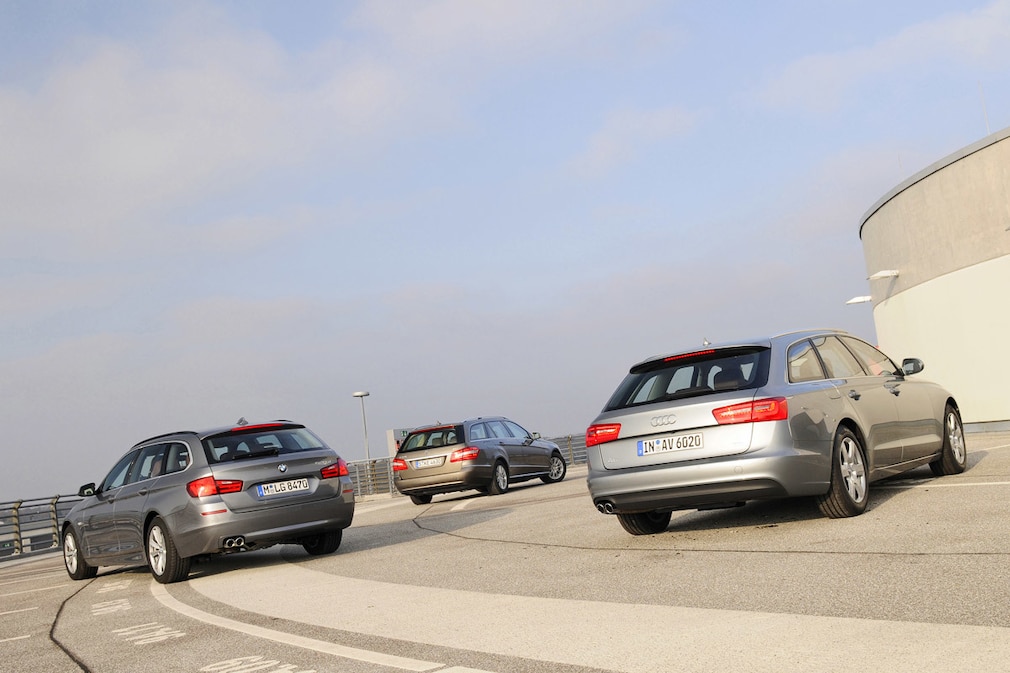 Audi A6 BMW 5er Mercedes E-Klasse