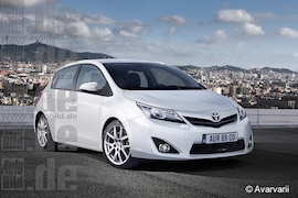 Toyota Auris Illustration