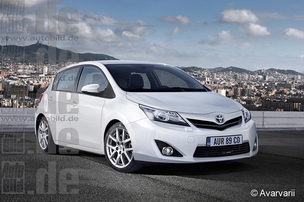 Toyota Auris Illustration