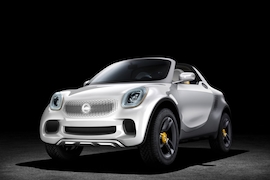 Smart for-us (Pick-up-Studie für Detroit 2012)