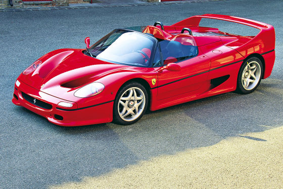 Italiener und Franzosen der 90er: Ferrari F50