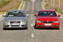 Audi A4 BMW 3er