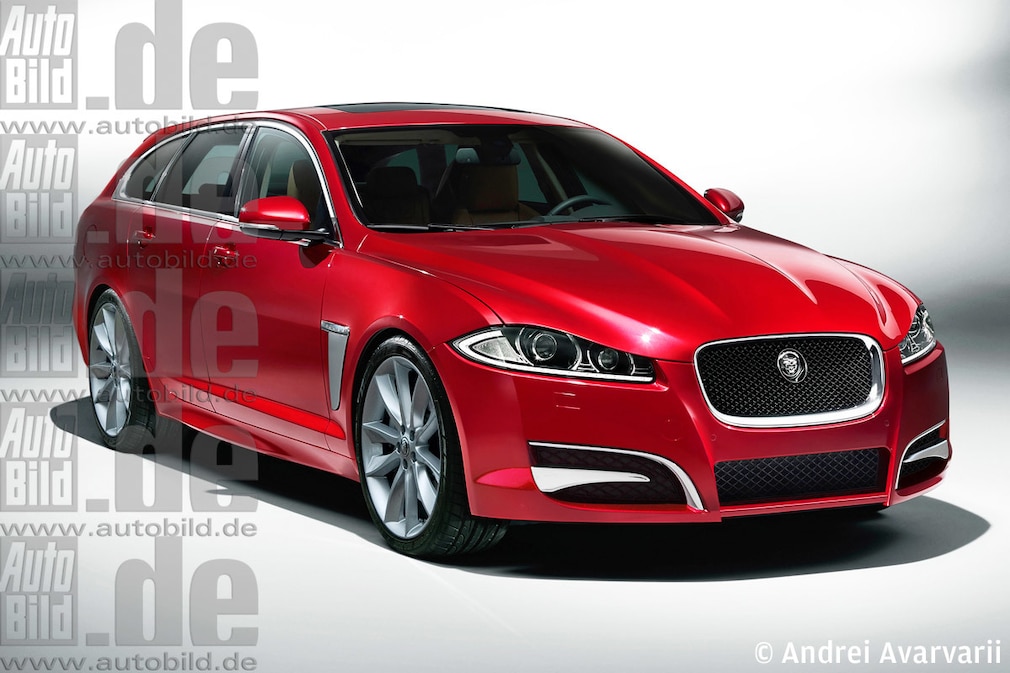 Jaguar XF Sportbrake Illustration