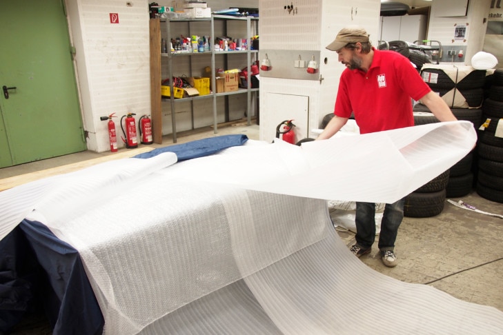 Hagelschutzfolie selbst bauen