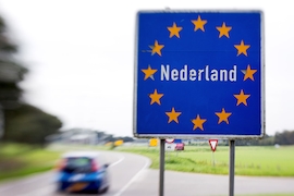 Grenzübergang Holland