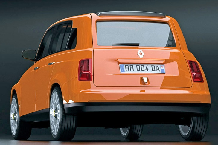 Renault 4-Entwurf