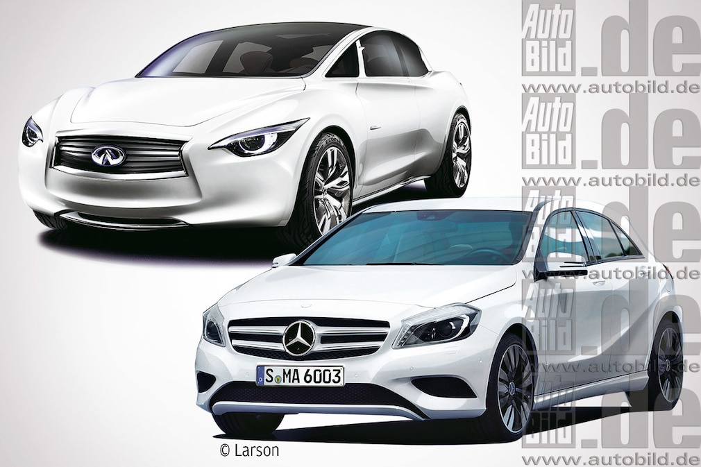 Infiniti Etherea ; Mercedes B-Klasse