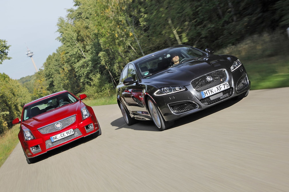 Cadillac CTS-V Jaguar XFR