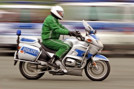 Polizeimotorrad
