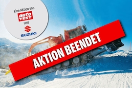 Partneraktion: Suzuki Pistenraupen-Wochenende