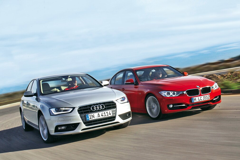 Audi A4 vs. BMW 3er