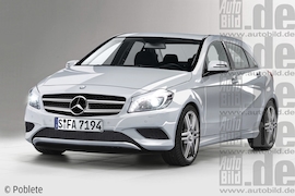 Mercedes A-Klasse Illustration