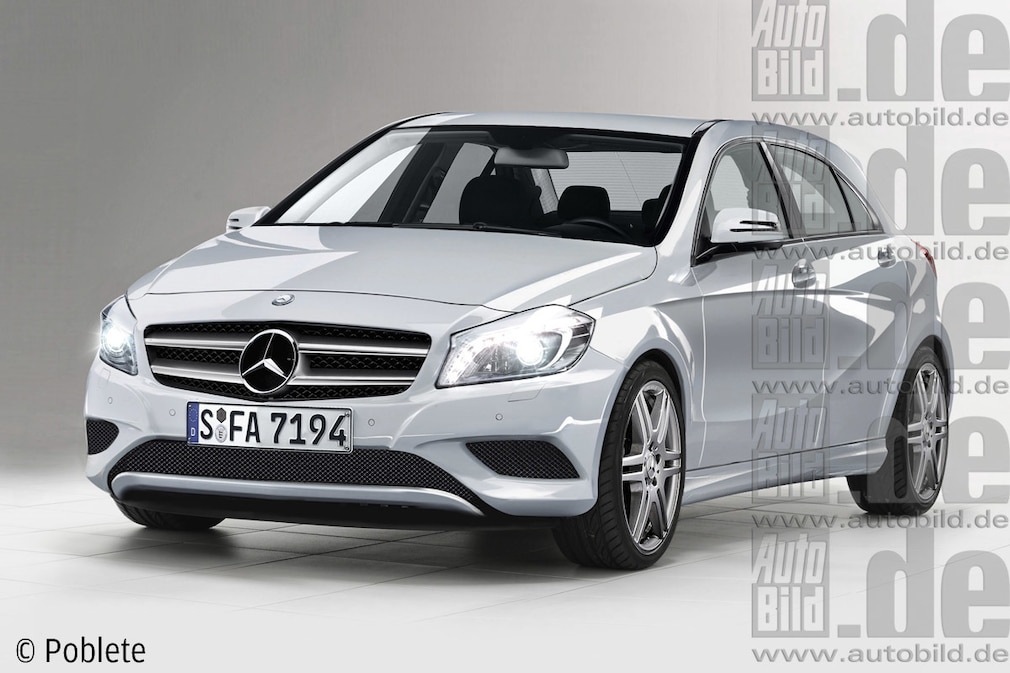 Mercedes A-Klasse Illustration