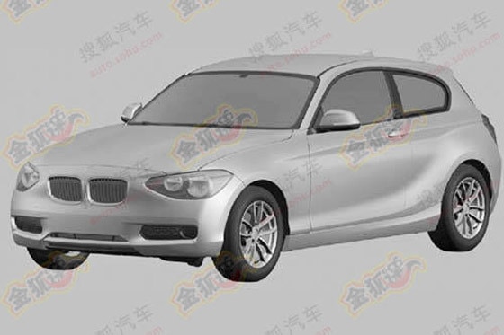 BMW 1er 3-Türer Illustration