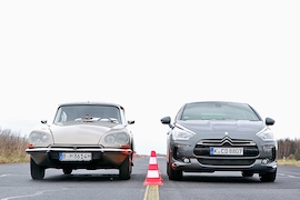 Citroën DS 20 Pallas und Citroën DS5 THP 200 Sportchic