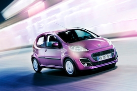 Peugeot 107 Facelift 2012