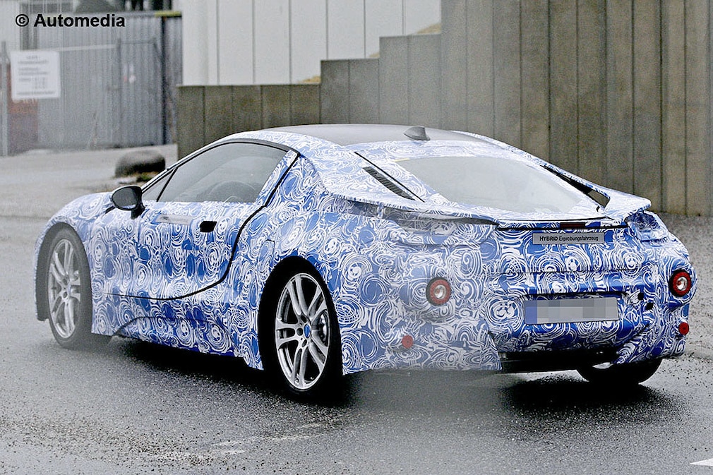 BMW i8: Erlkönig