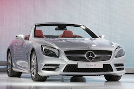 Mercedes SL: Detroit 2012